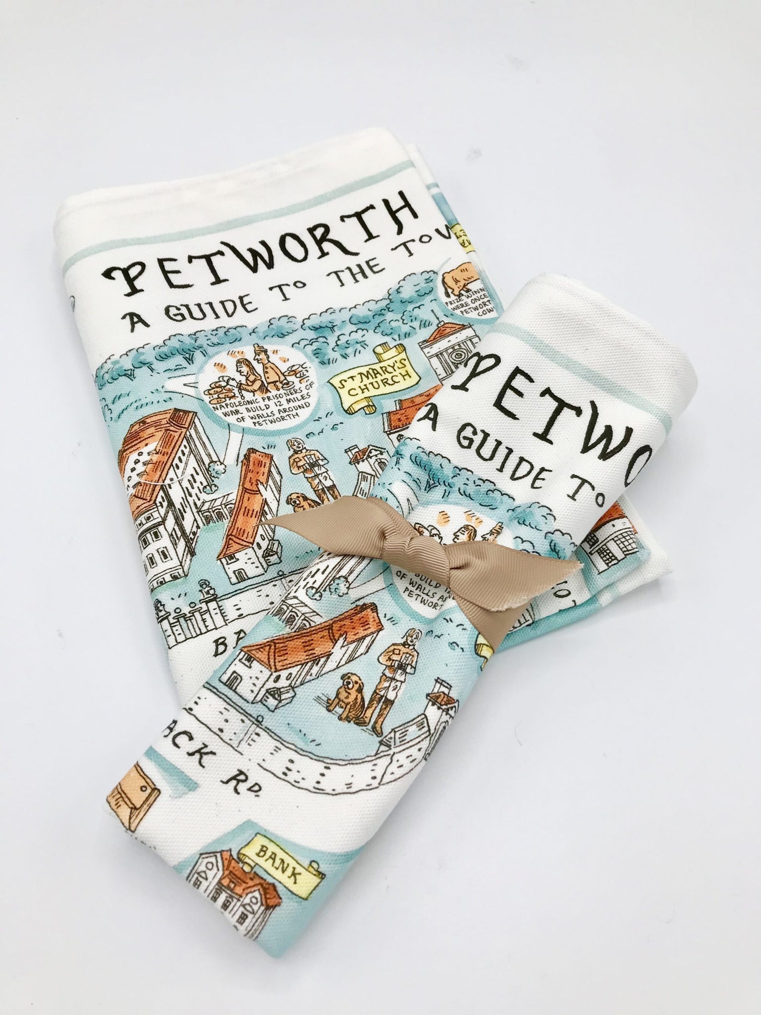  Petworth Places Tea Towel Adam Dant 