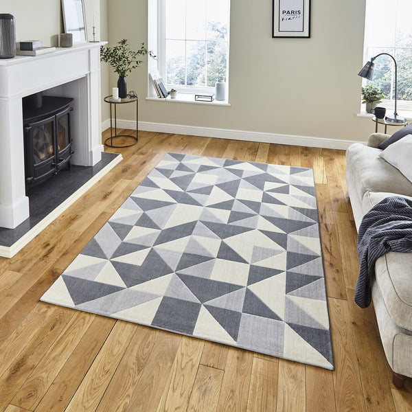 Think Rugs Vancouver 18214 Grey Rug