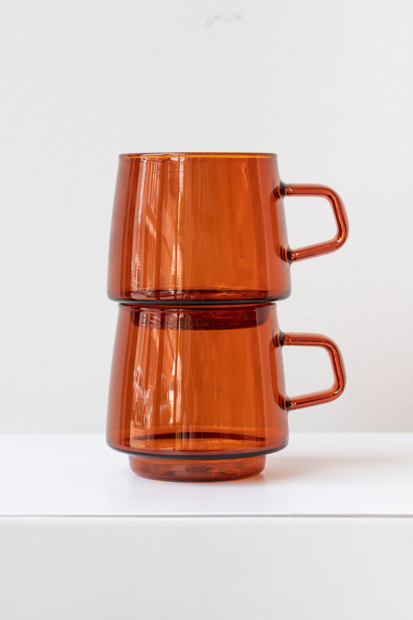 Tan Speckled Dimpled Tumbler - Amber – KORAI GOODS