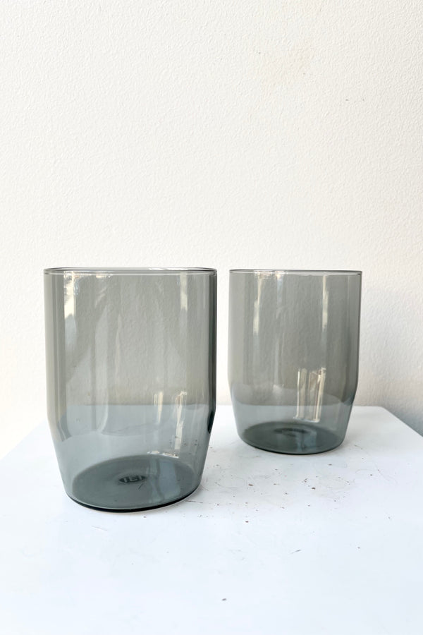 Yield Century 6oz Glasses - Set of Two - Smoke Grey – VINOVORE Silver Lake