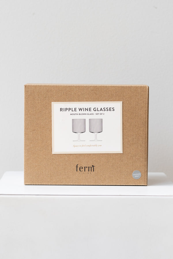 Ripple Drinking Glasses Set of 4 – Sercy+Co