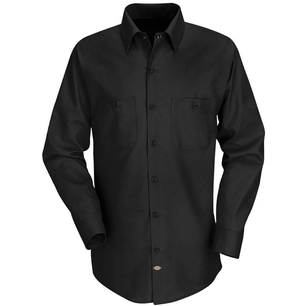 Always on the Road Back Patch - Dickies Long Sleeve Work Shirt (Men ...