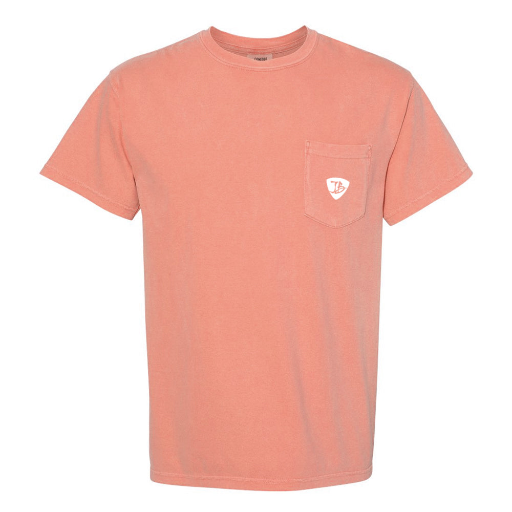 red comfort colors shirt