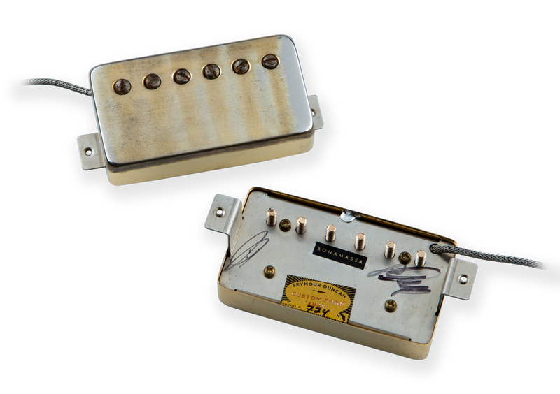 Joe Bonamassa Signature Amos Humbuckers – Aged Gold Covers by