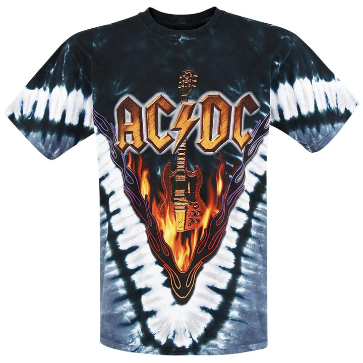 AC/DC - Hells Bells Tie Dye T-Shirt (Men) – Joe Bonamassa Official Store