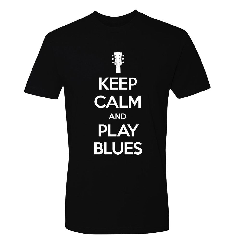 Tribut S Keep Calm And Play Blues Unisex Tee Joe