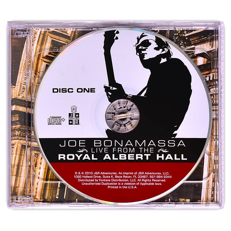 Live From The Royal Albert Hall Double Cd Joe Bonamassa Official Store