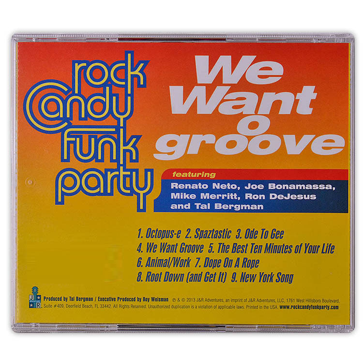 Rock Candy Funk Party - Groove Is King (CD/DVD) (Released: 2015