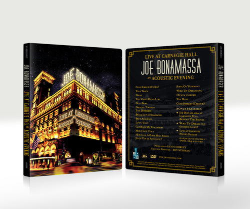 Live at Carnegie Hall - An Acoustic Evening CD & DVD Package – Joe