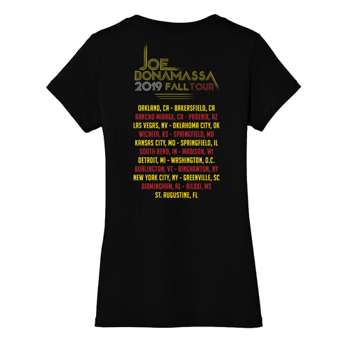 2019 Fall Tour T Shirt Unisex Portrait Joe Bonamassa