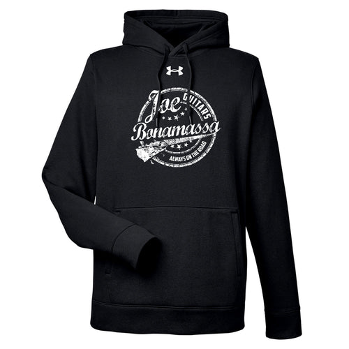 Under Armour Mens Hustle Fleece Hoodie - Small - White - [1300123