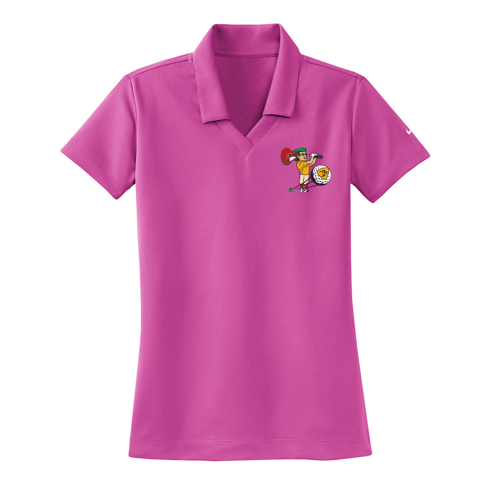 pink polo for women