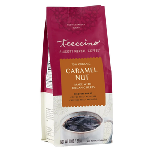 Caramel Nut Chicory Herbal Coffee - Teeccino - Chicory Herbal Coffee