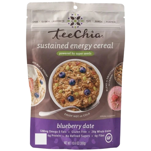 TeeChia Blueberry Date Super Seed Cereal