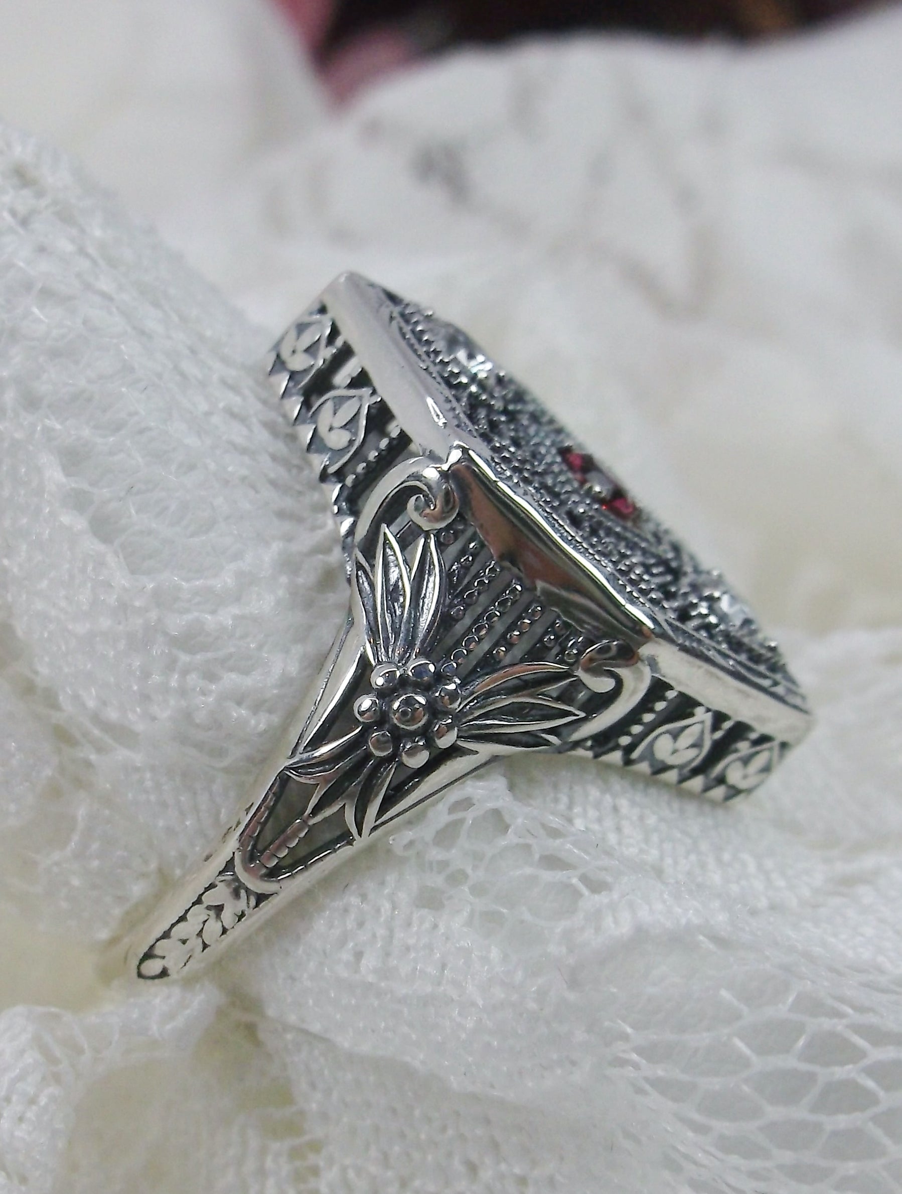 Antique Fleur De Lis Ring 20s 30s 「上品」 kikuchi-farm.com