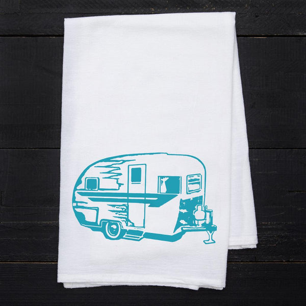 Camping Tea Towel, Camping Gifts, Outdoor Lover's Gift, Cotton Towel, Kitchen  Towel, Outdoors, Housewarming, Floursack Tea Towel 