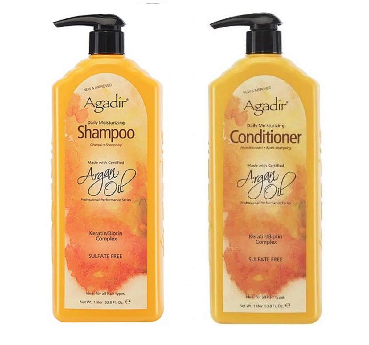 Agadir Argan Oil Daily Moisturizing Shampoo & Conditioner 33.8oz