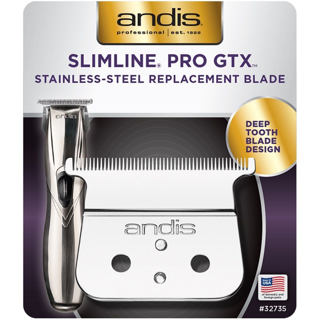 Andis Slimline Pro GTX Stainless Steel Replacement Blade # 32735