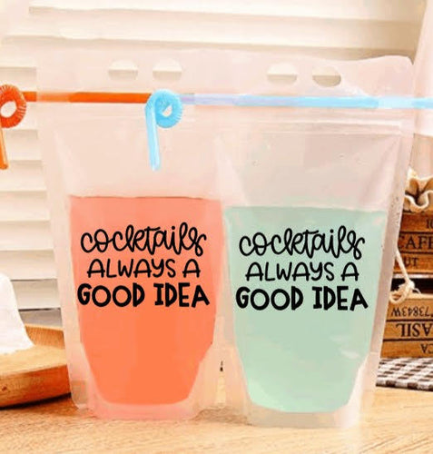 Adult Drink Pouch Cocktails always a good idea – KimiJean Creations, LLC