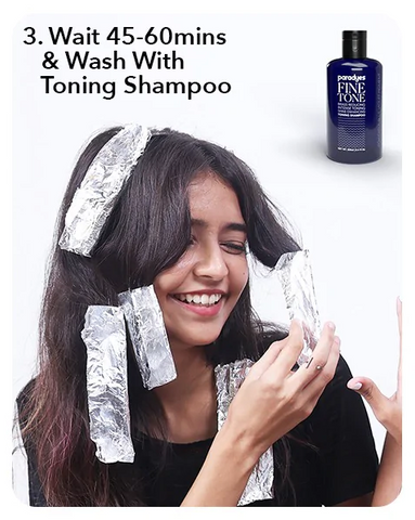 Use toning shampoo
