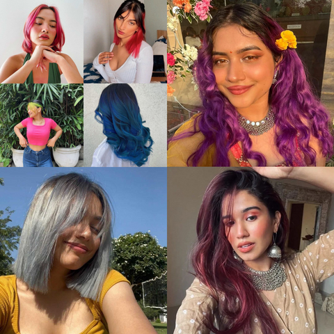 Hair color customers