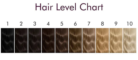 Hair level chart
