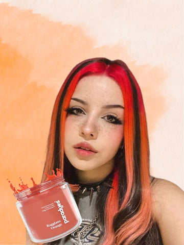 Girl with orange hair 