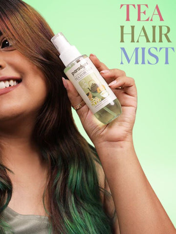 Girl with green tea mist by Paradyes.
