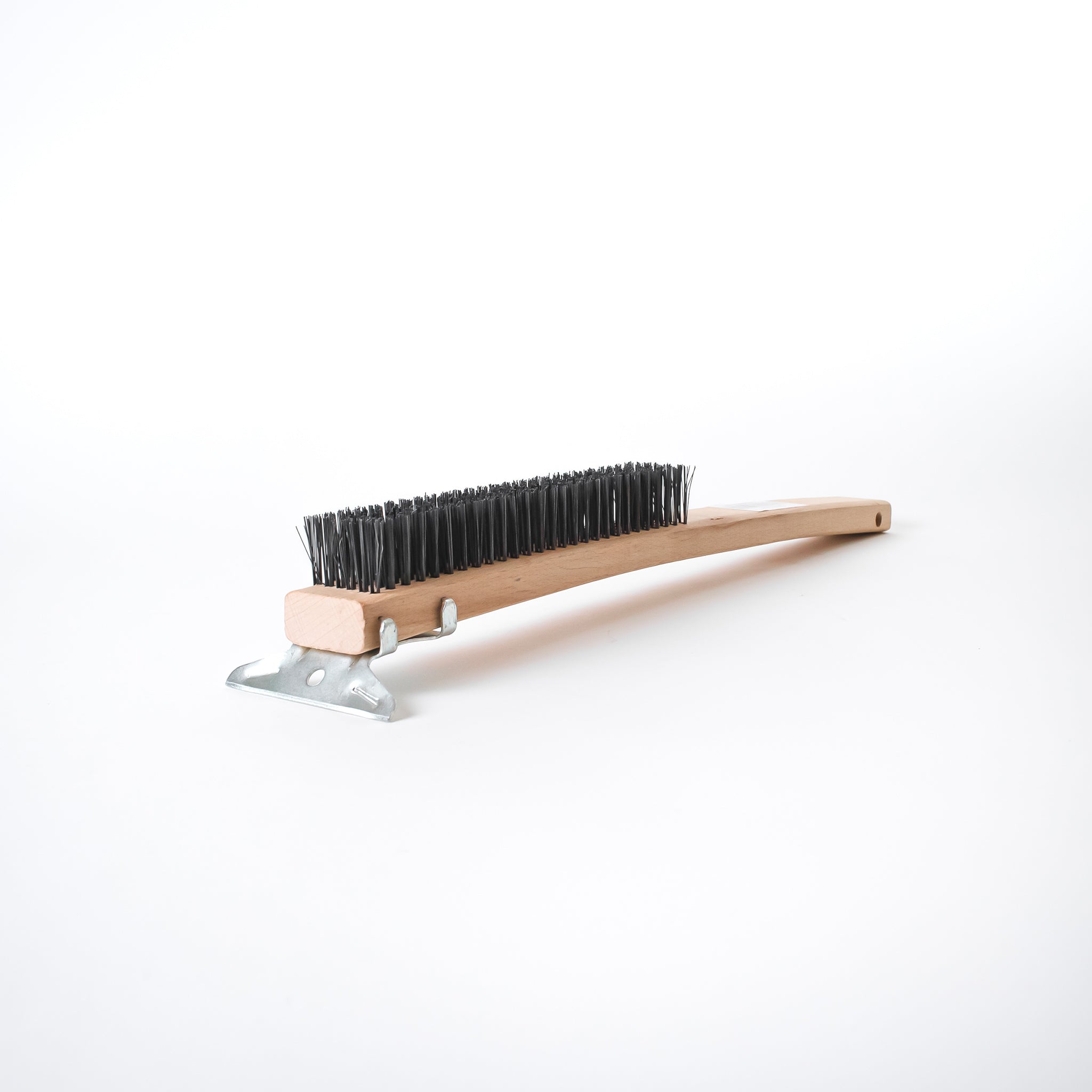 Small Cleaning Brush w/Curved Handle - Felton Brushes