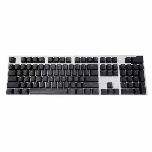 104Pcs/Set ABS Universal Backlit Key Cap Keycaps for Cherry Mechanical Keyboard Computer Peripherals for Cherry/Kailh/Gateron 1