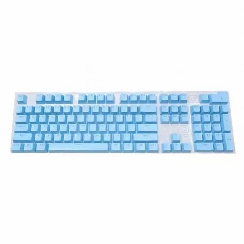 104Pcs/Set ABS Universal Backlit Key Cap Keycaps for Cherry Mechanical Keyboard Computer Peripherals for Cherry/Kailh/Gateron 2