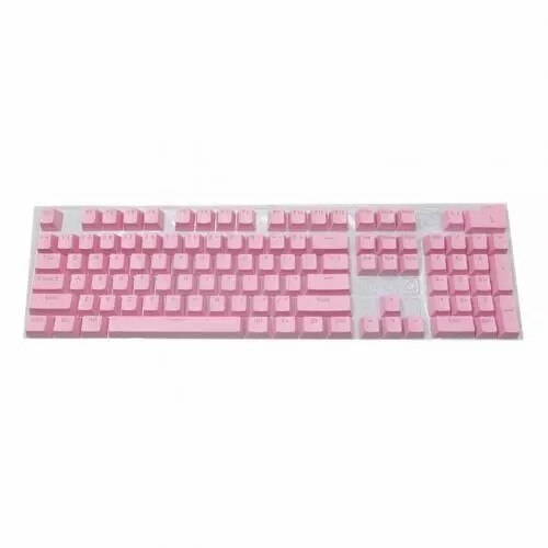 104Pcs/Set ABS Universal Backlit Key Cap Keycaps for Cherry Mechanical Keyboard Computer Peripherals for Cherry/Kailh/Gateron 6
