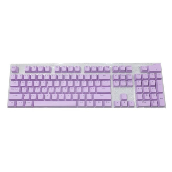 104Pcs/Set ABS Universal Backlit Key Cap Keycaps for Cherry Mechanical Keyboard Computer Peripherals for Cherry/Kailh/Gateron 3