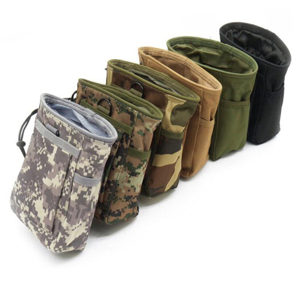 Tactical Dump Drop Pouch Magazine Pouch Military Hunting Airsoft Gun Accessories Sundries Pouch Protable Molle Recovery Ammo Bag 0
