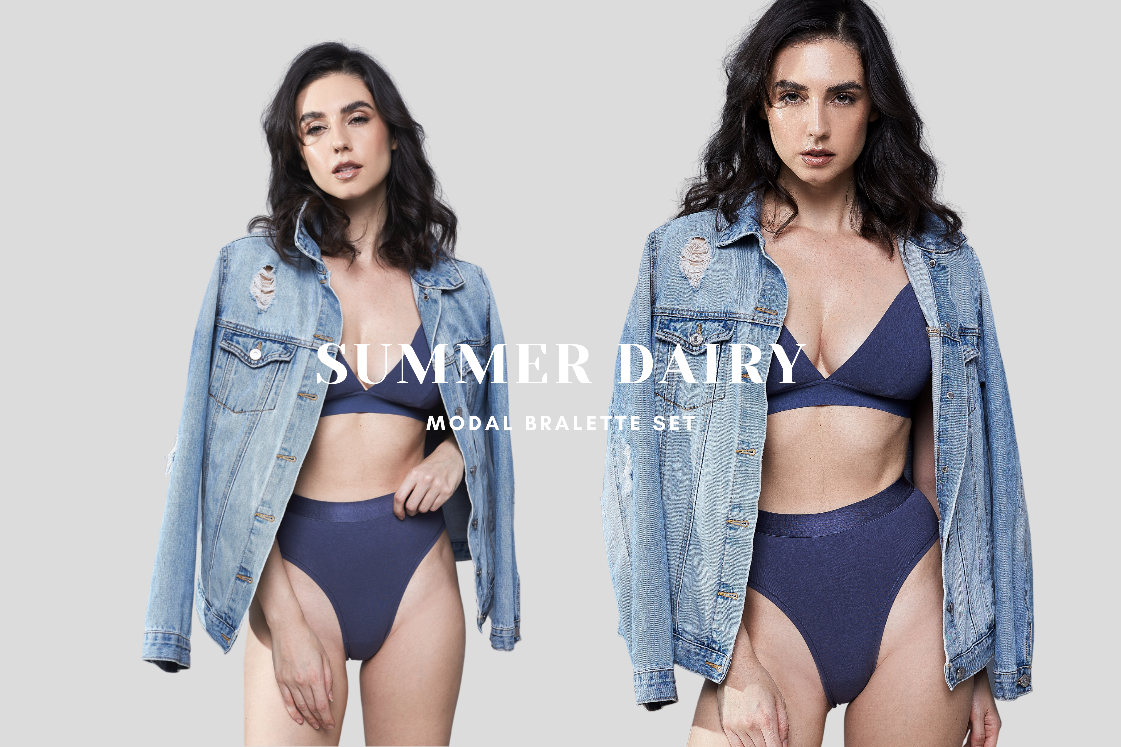 Summer Dairy • Modal Bralette Set