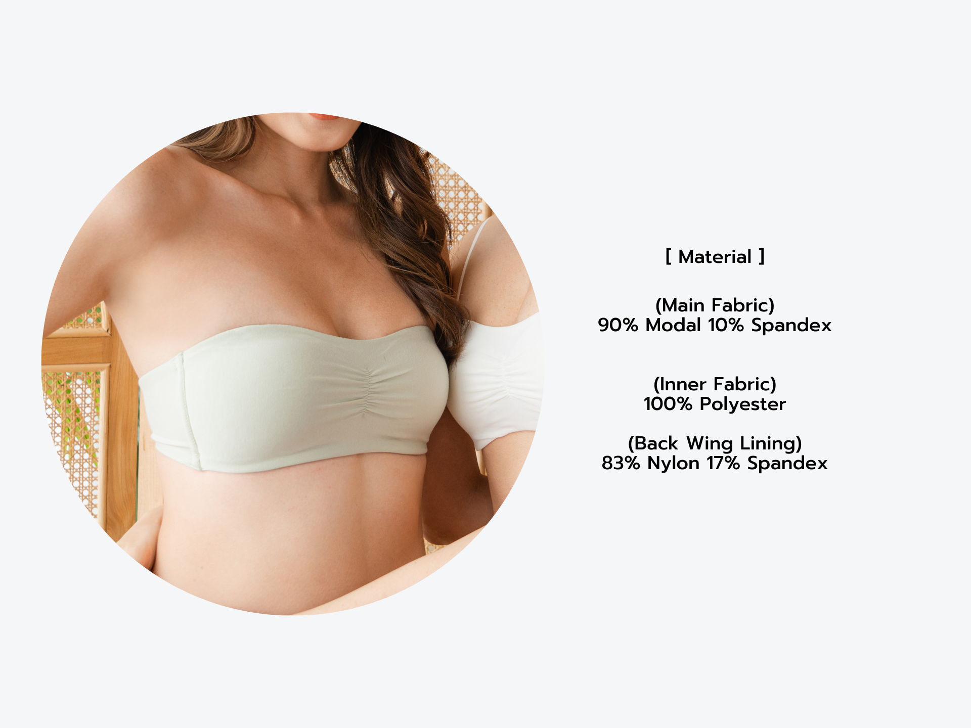 Off Day • Bandeau Strapless Multiway Bra