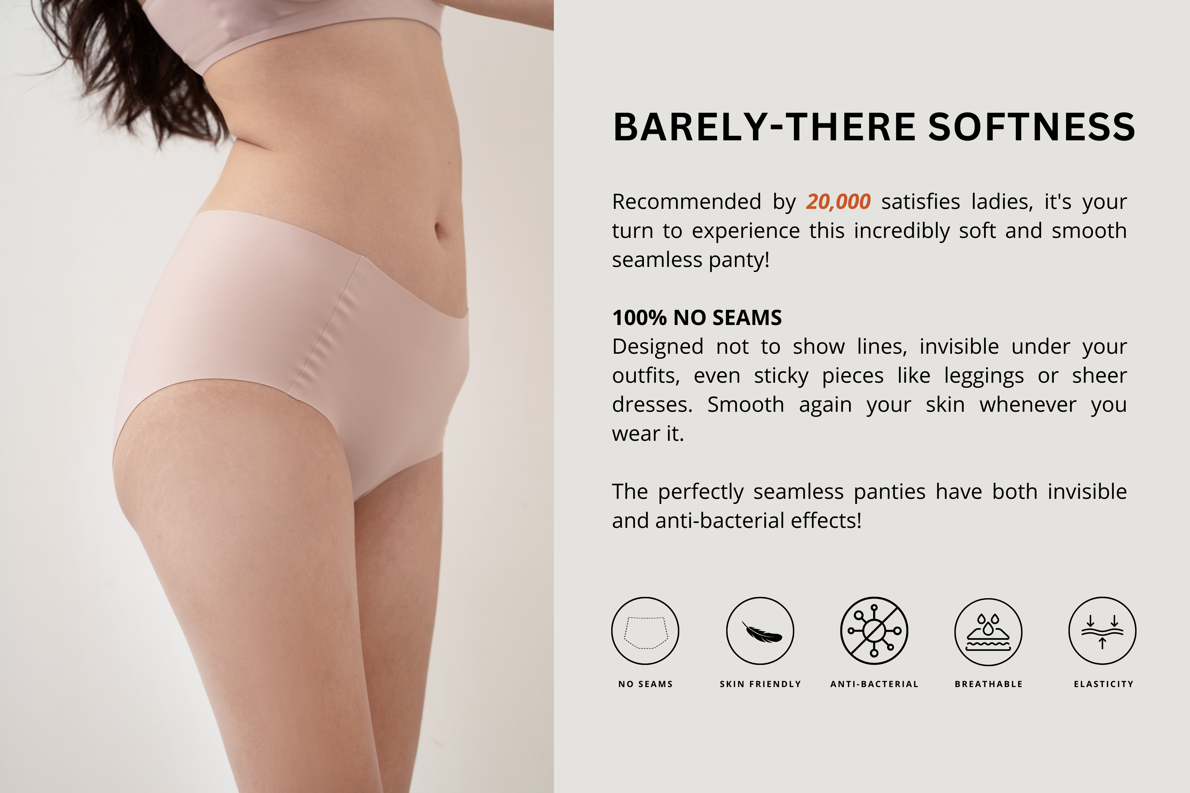 Shop The Best Women Seamless Panties Or Underwaer Online in Malaysia –  Celessa Soft Clothing