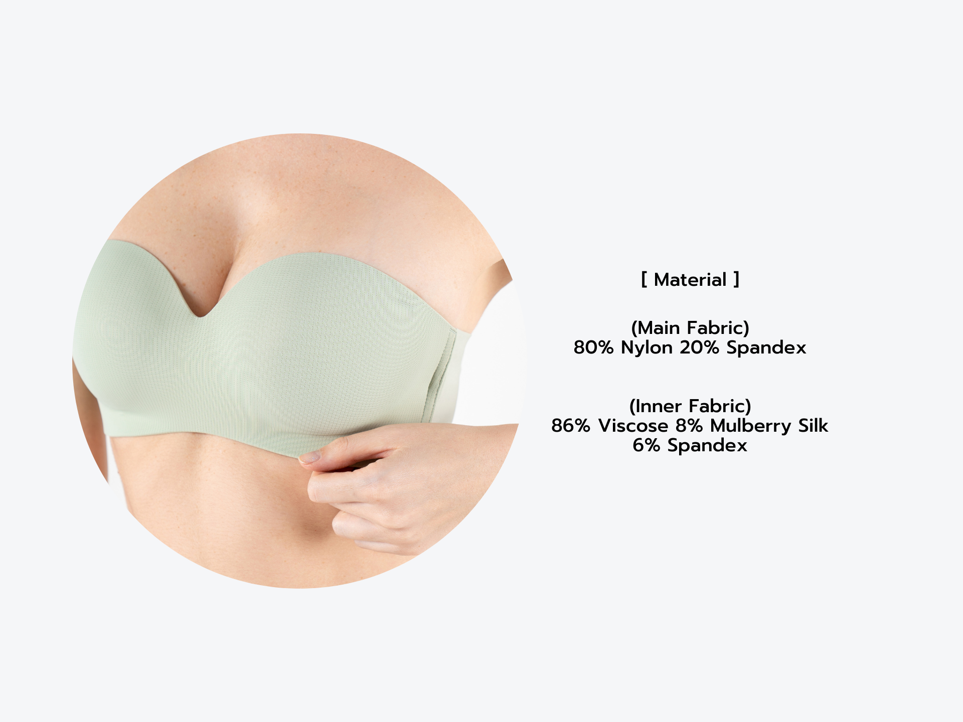 ELF-LADY • PUSH UP STRAPLESS MULTIWAY BRA (SET)