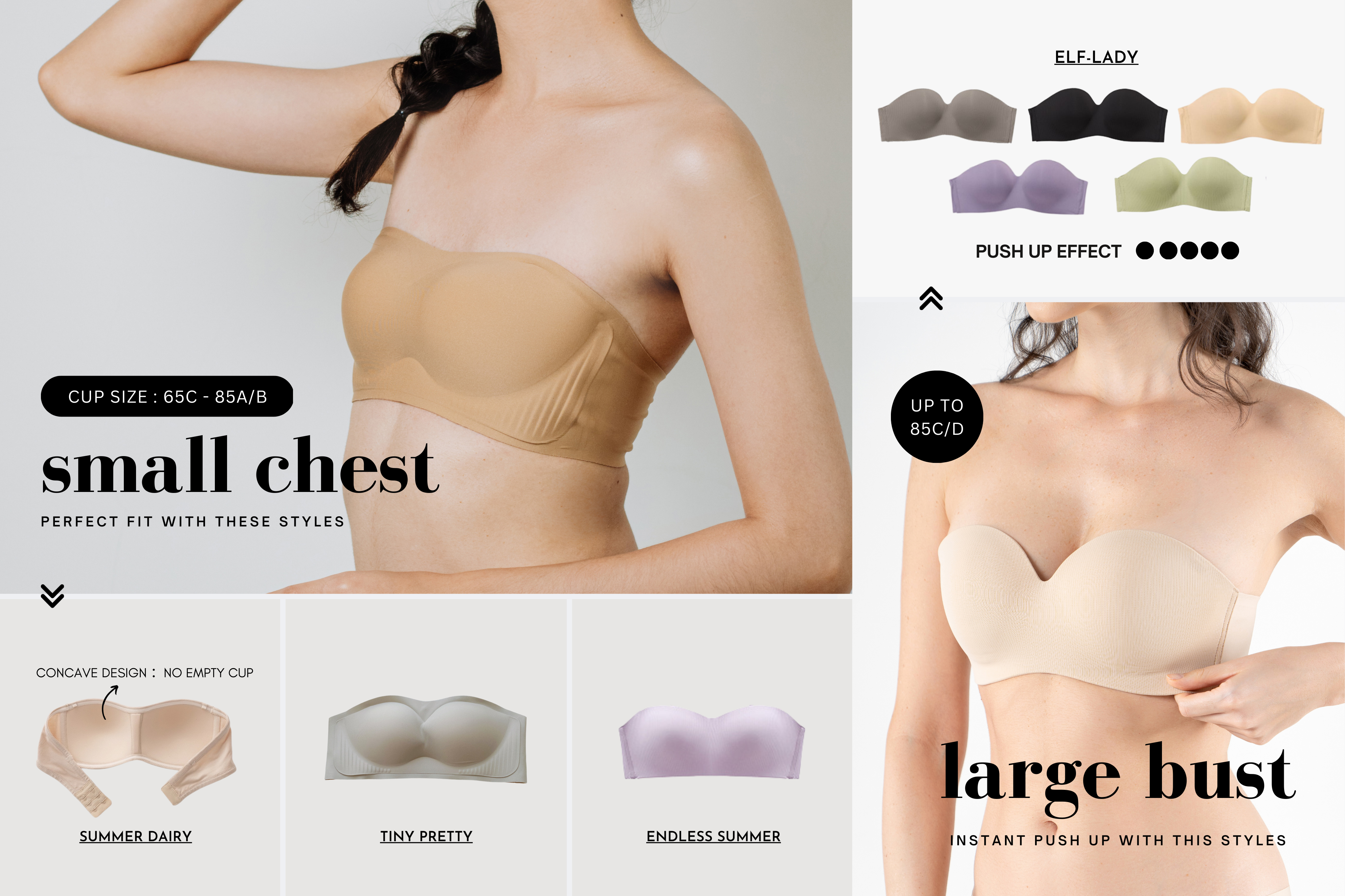 Multiway Strapless Bra