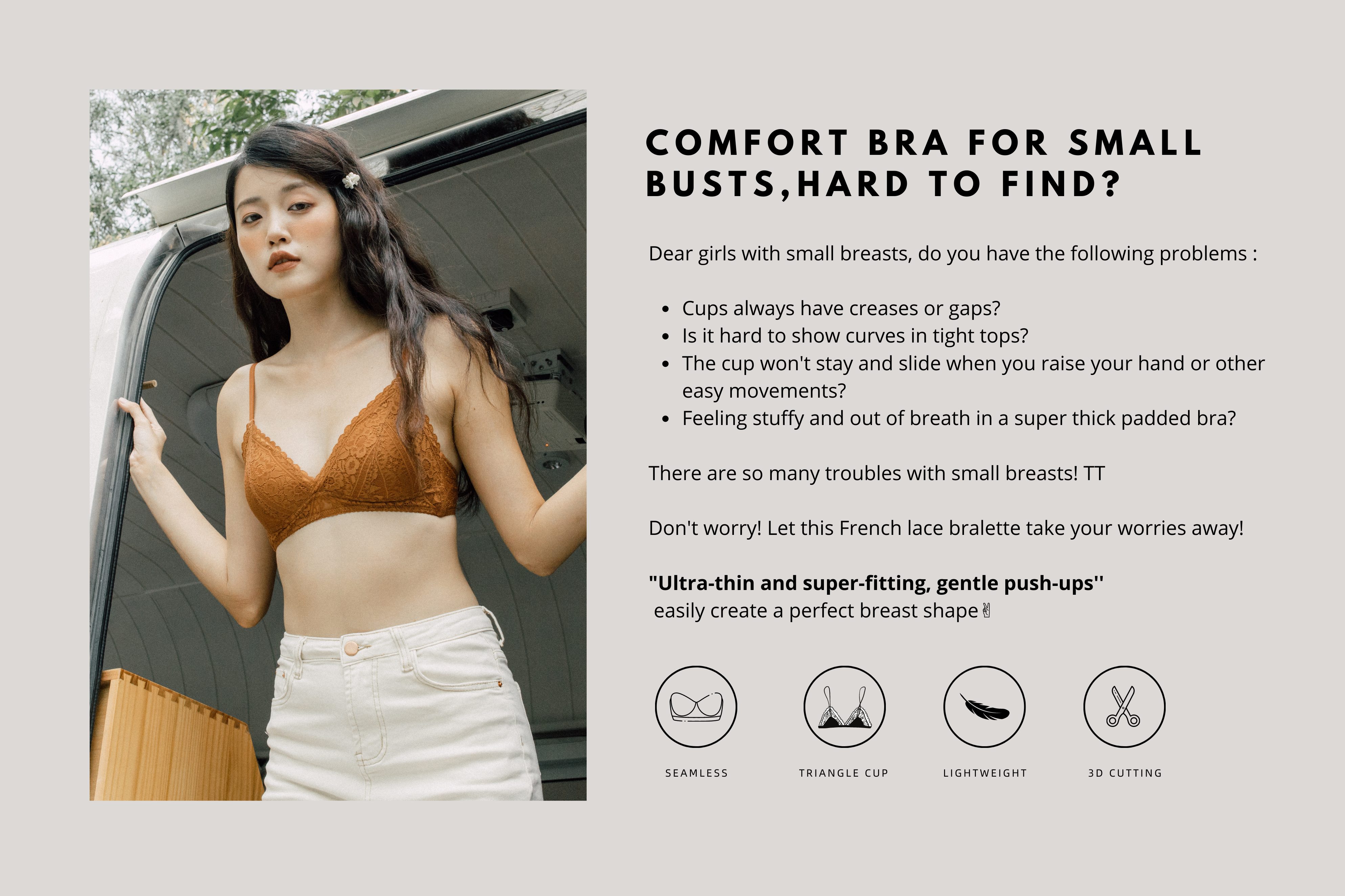 Upgrade Your Wardrobe with Celessa's Lace Bralette Elegance in Malaysia –  Celessa Soft Clothing