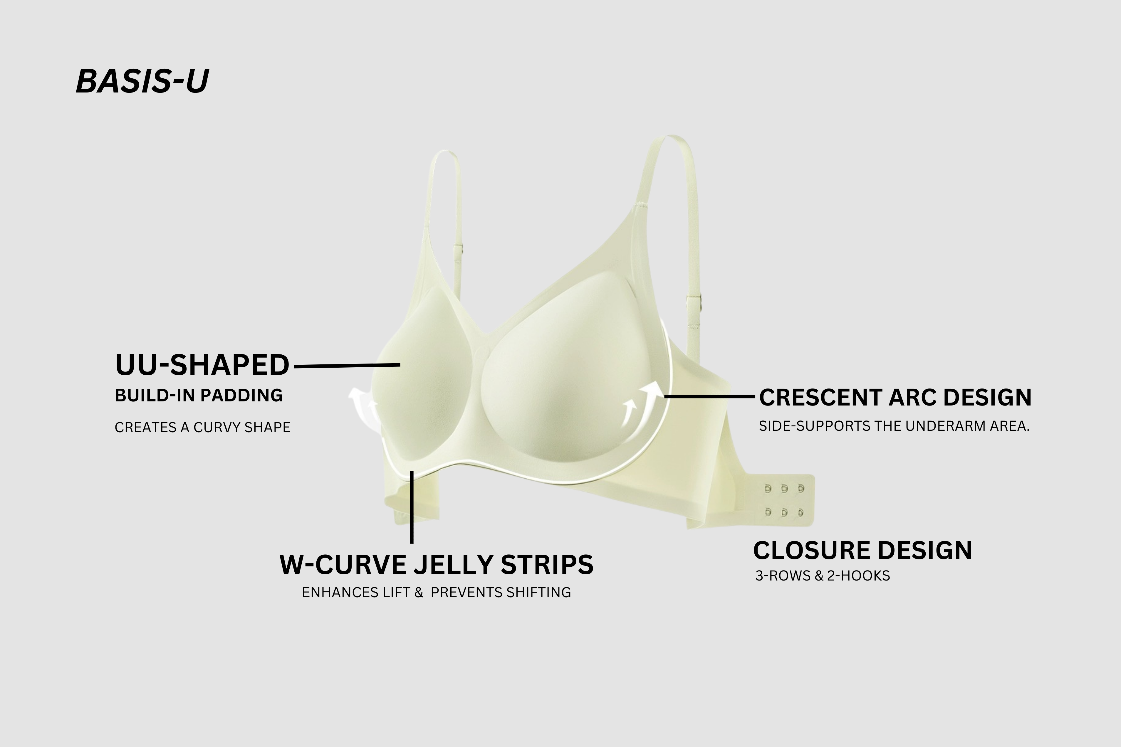 Basis-U • Shaping Seamless Bra