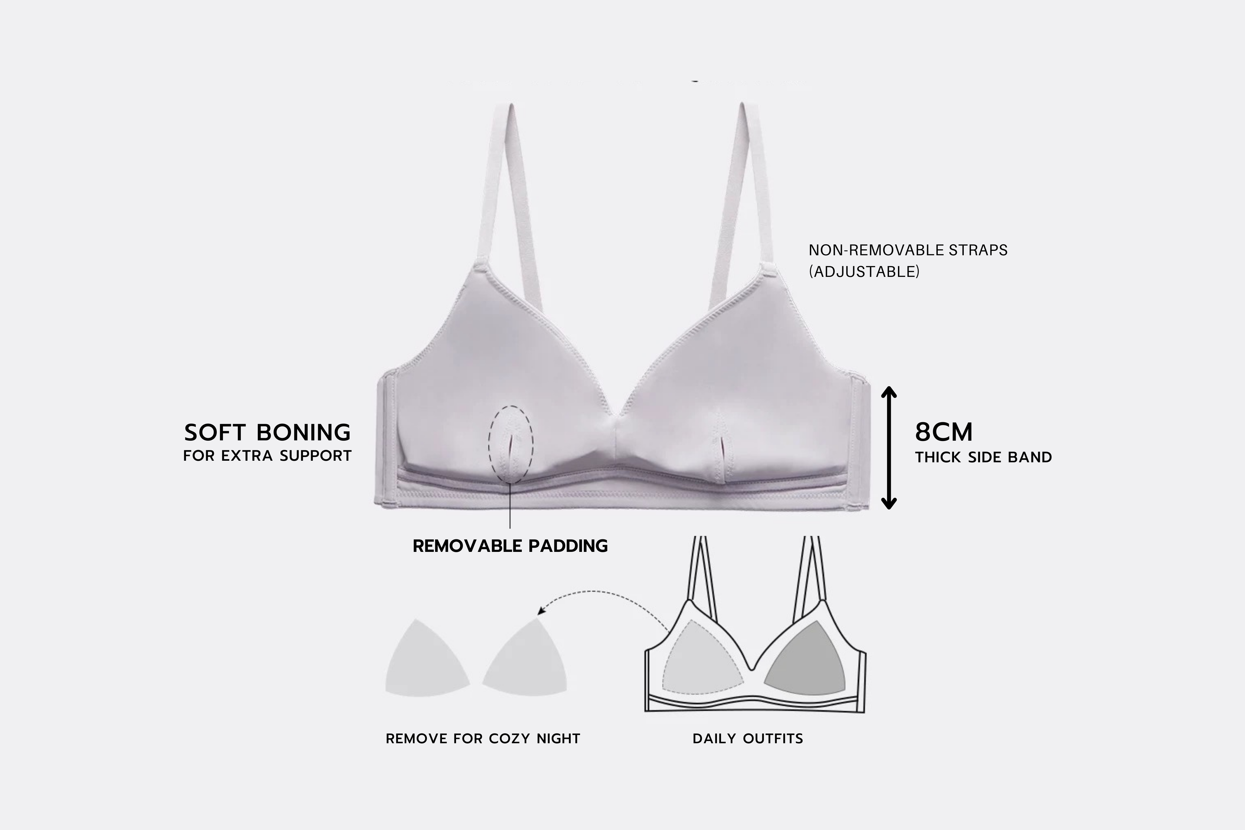 Cooling Soft Bralette