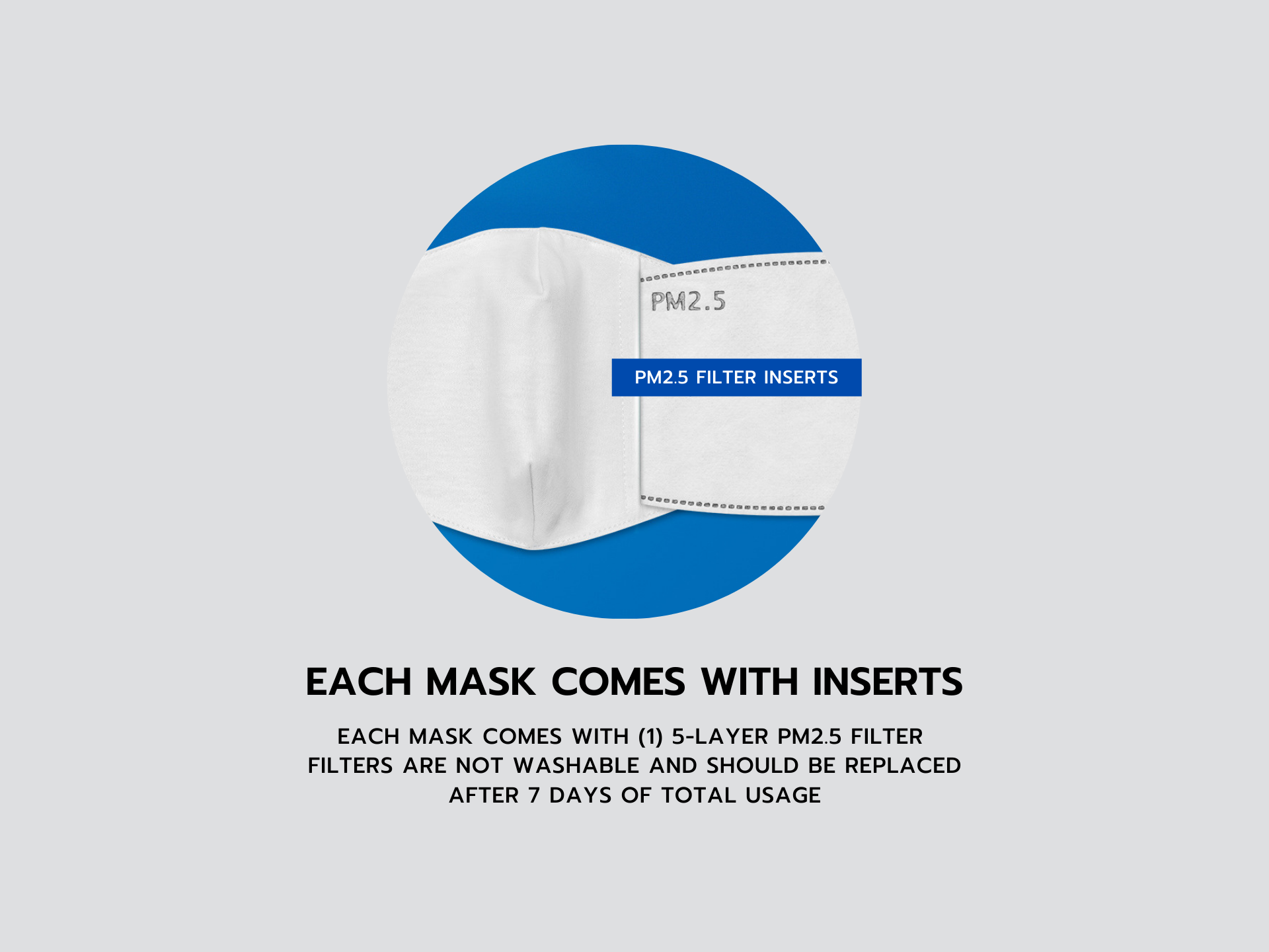 Celessa • Reusable Cotton Face Mask (3 Pack - Black/White/Grey)