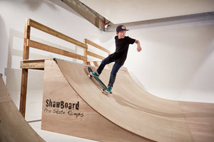 Skate Ramp or half pipe in your garden – SB Ramps