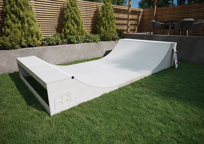 Skate Ramp or half pipe in your garden – SB Ramps