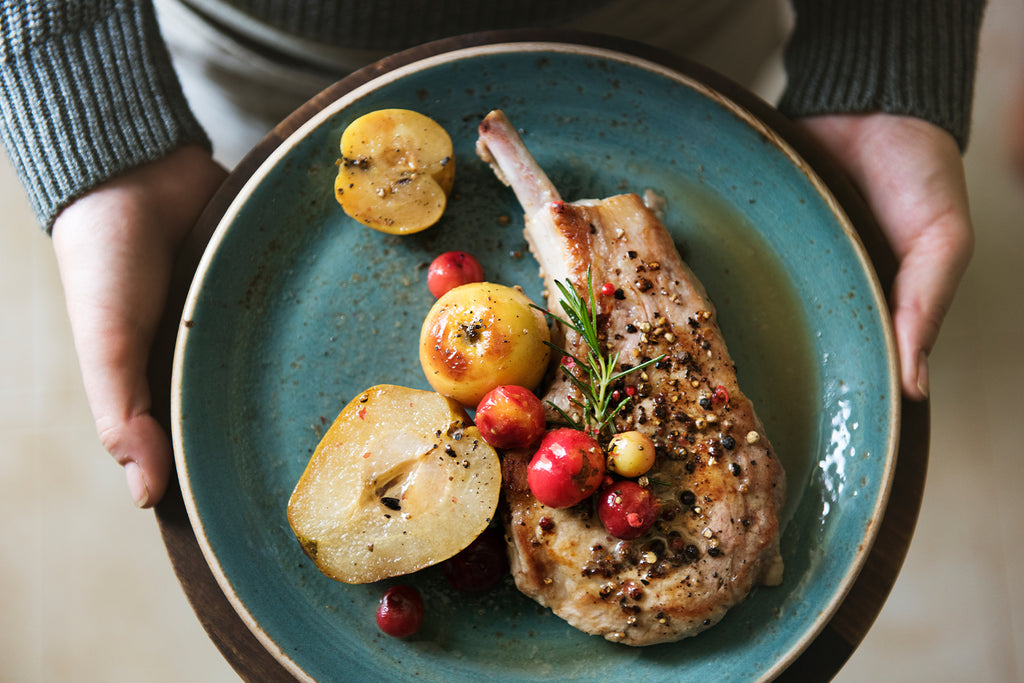 Pork Cutlet with Apple