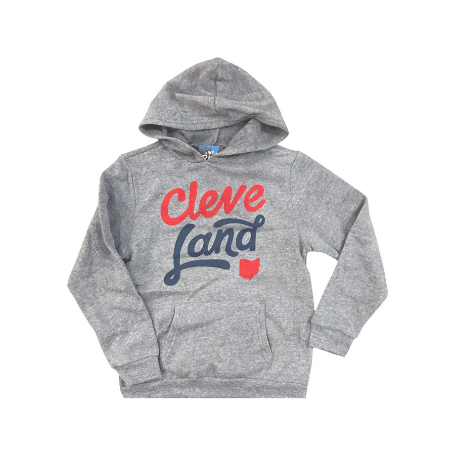 Kids - CLE Camo - Youth Fleece Hoodie