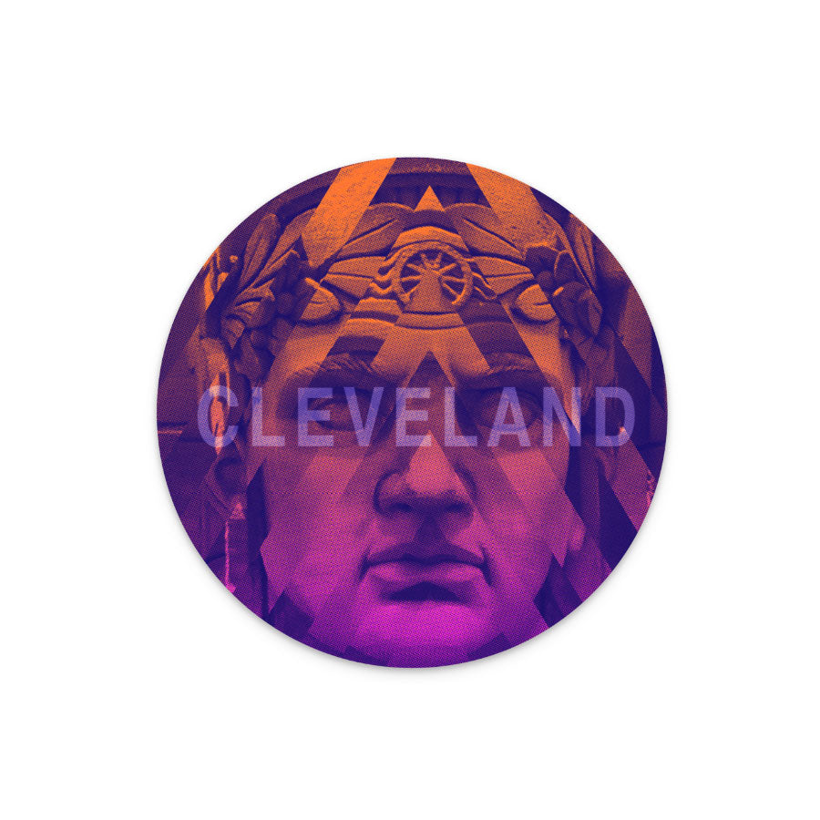 WeBleedOhio Keychain - Cleveland Themed Key Rings Skyline