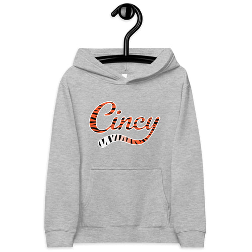 Bengal Tiger Cincy | Football Apparel | Cincy Shirts Hooded Sweatshirt / Black / 2x