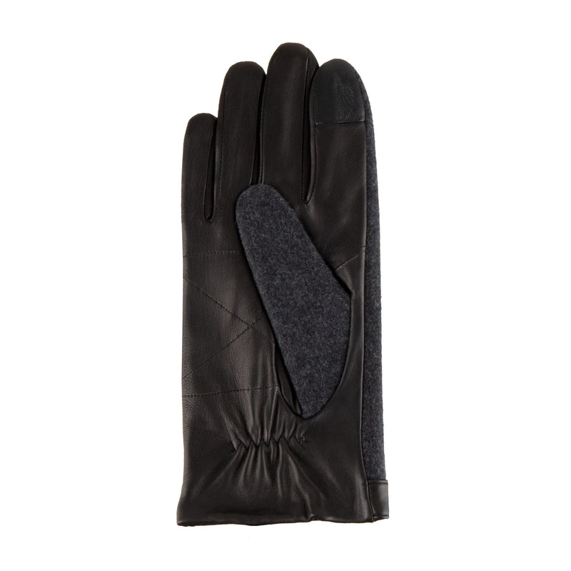 Calvin Klein Leather/Felt Gloves Warm K50K509542 – shopguidegr